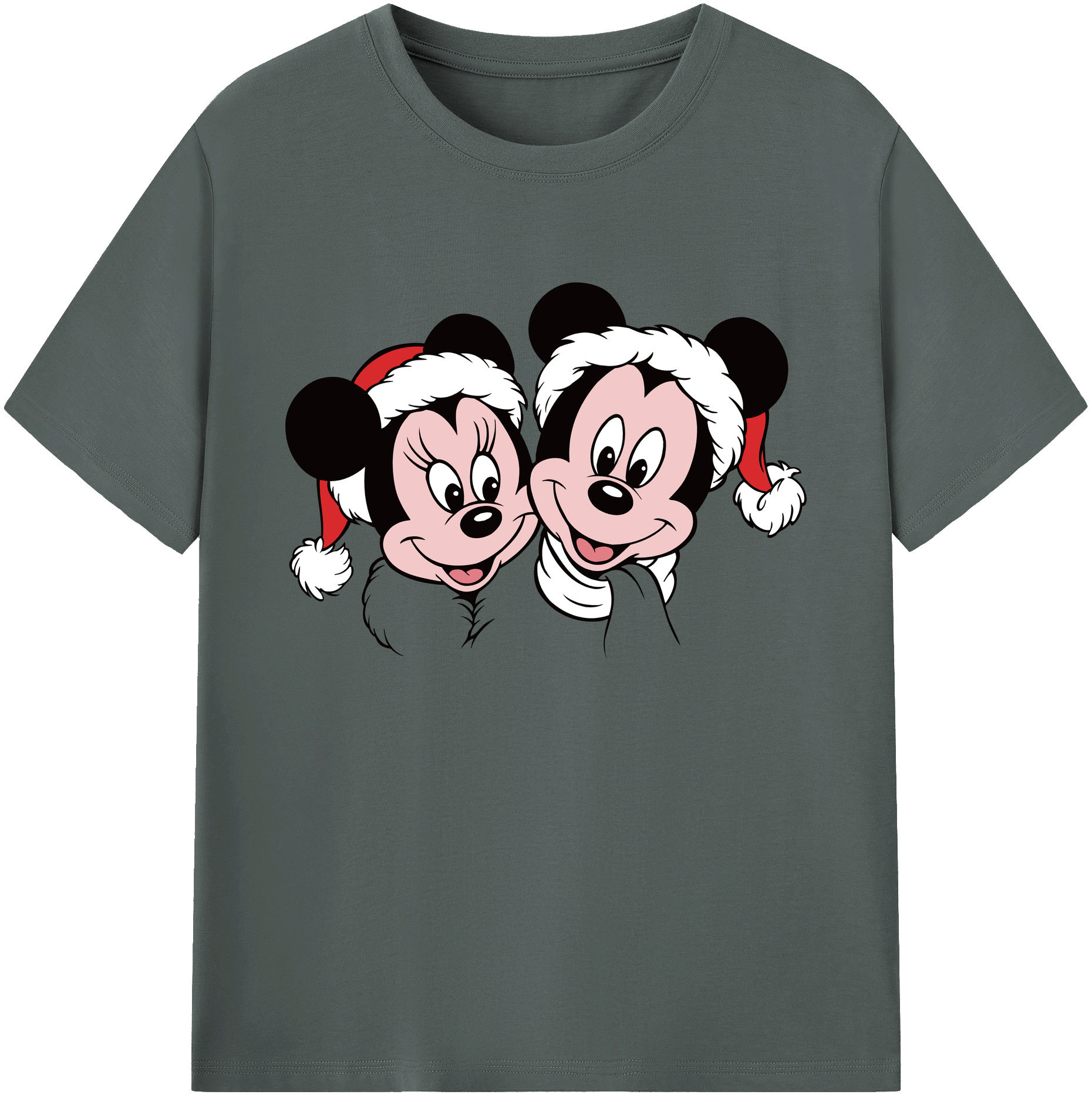 ミッキーマウス Mickey Mouse 綿100％ メンズ半袖Tシャツ｜肌触りやわらか＆通気性